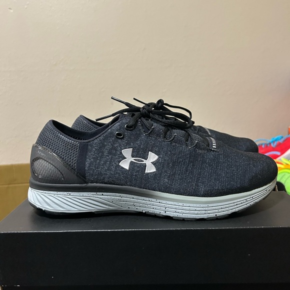 UNDER ARMOUR CHARGED BANDIT 3'STEALTH GREY SIZE 12 4E Wide Brand New - Picture 5 of 8